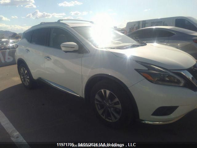 2018 Nissan Murano VIN: 5N1AZ2MH8JN194167 Lot: 11971705