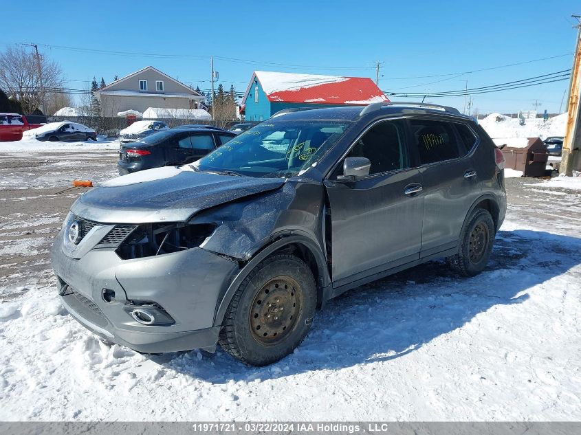 2015 Nissan Rogue VIN: 5N1AT2MV0FC921036 Lot: 11971721