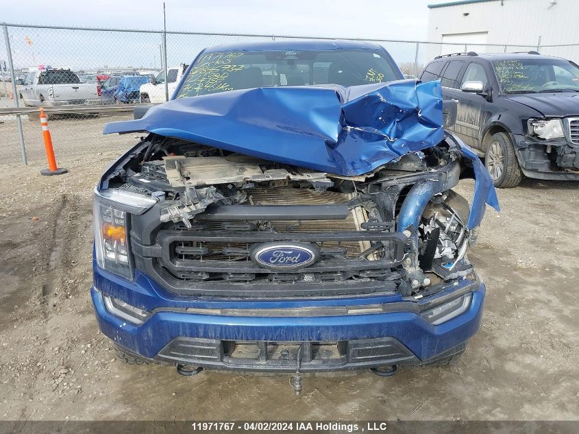 2022 Ford F-150 Xlt VIN: 1FTFW1E89NFB46737 Lot: 11971767