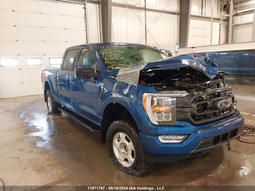 2022 Ford F-150 Xlt VIN: 1FTFW1E89NFB46737 Lot: 11971767