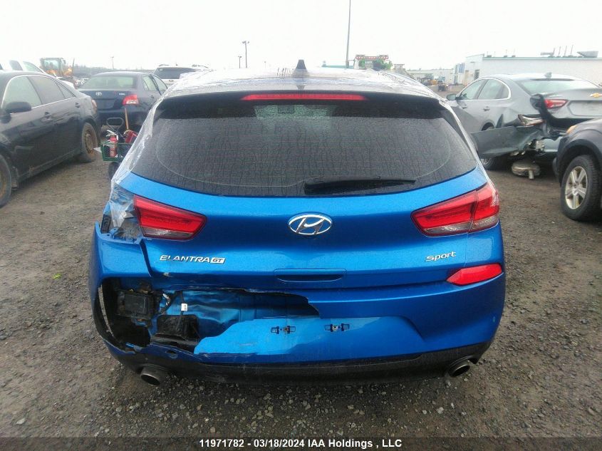 2018 Hyundai Elantra VIN: KMHH55LC4JU035069 Lot: 11971782