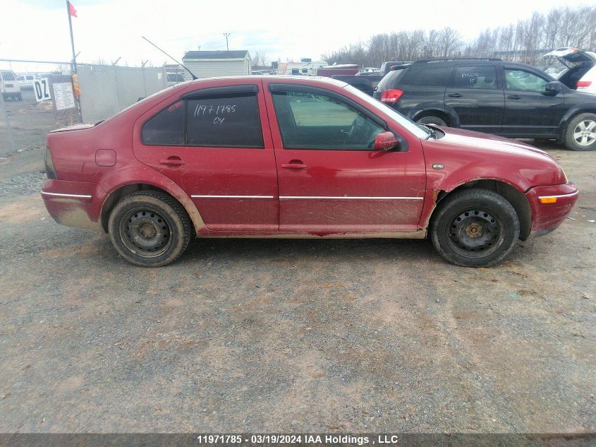 2004 Volkswagen Jetta Gls VIN: 3VWSE69M44M080826 Lot: 11971785