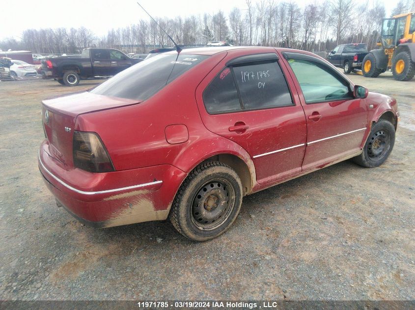 2004 Volkswagen Jetta Gls VIN: 3VWSE69M44M080826 Lot: 11971785