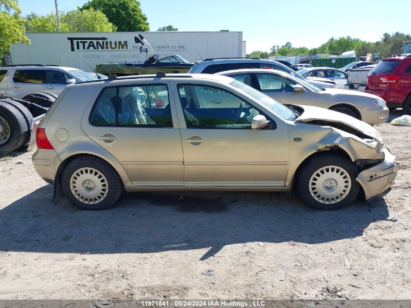 2004 Volkswagen Golf VIN: 9BWFR21J044018716 Lot: 11971841
