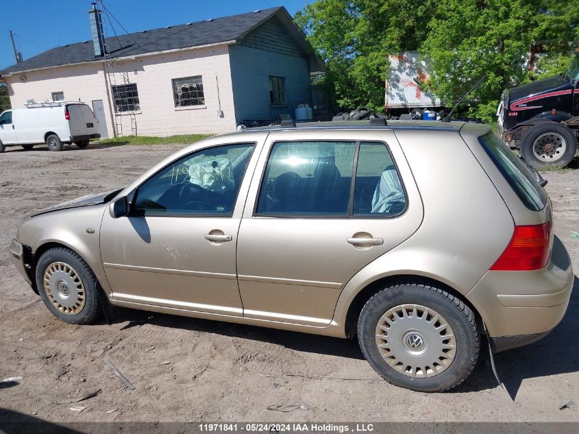 2004 Volkswagen Golf VIN: 9BWFR21J044018716 Lot: 11971841