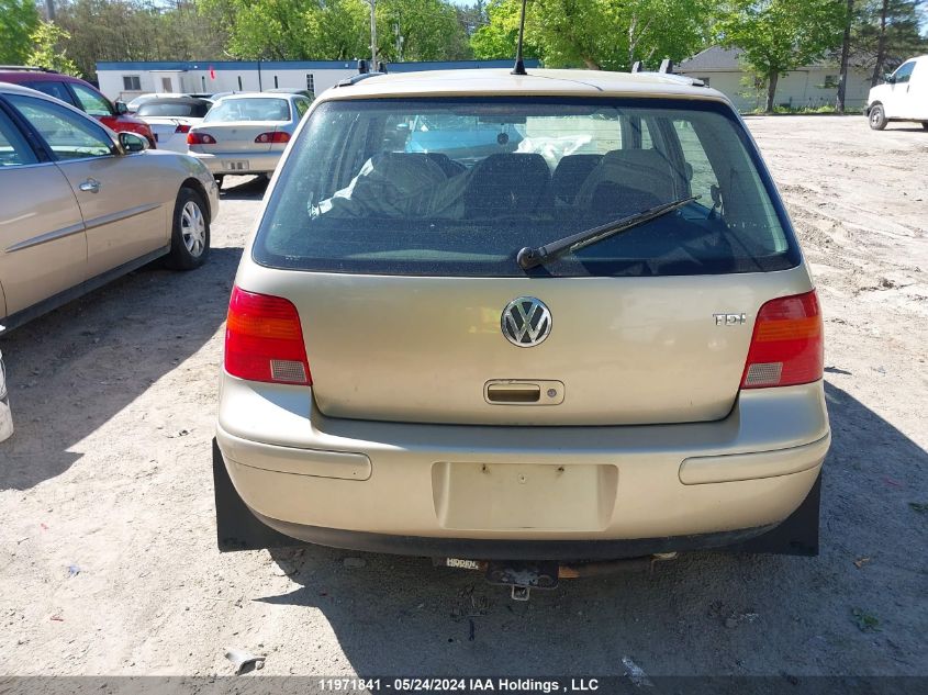 2004 Volkswagen Golf VIN: 9BWFR21J044018716 Lot: 11971841