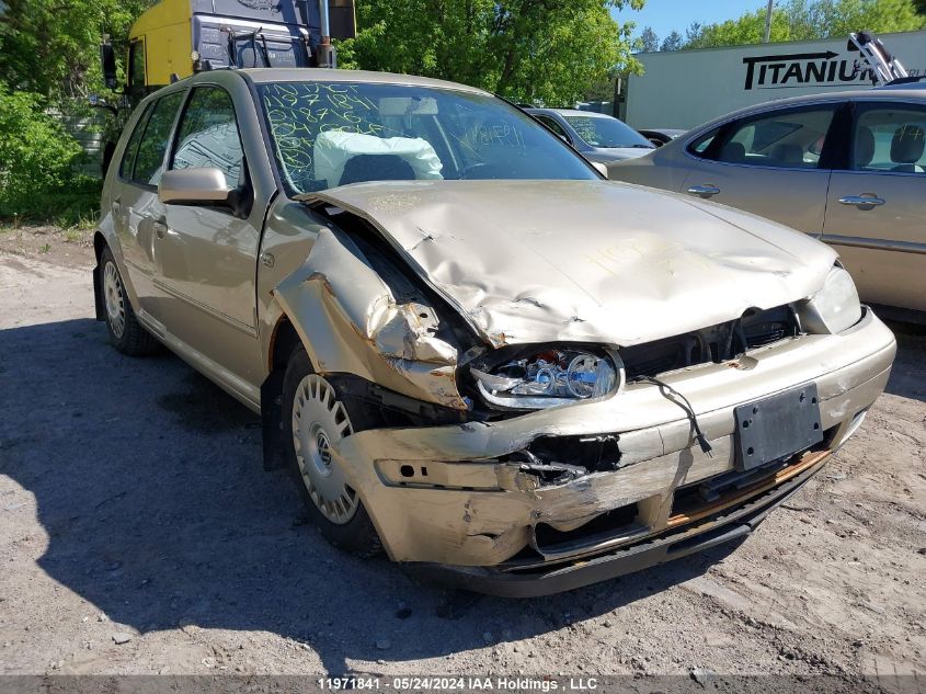 2004 Volkswagen Golf VIN: 9BWFR21J044018716 Lot: 11971841