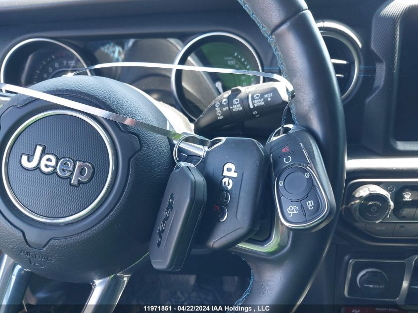 2022 Jeep Wrangler 4Xe Unlimited Rubicon VIN: 1C4JJXR64NW150165 Lot: 11971851