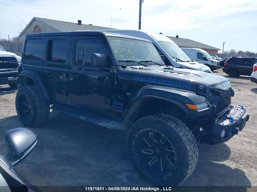2022 Jeep Wrangler 4Xe Unlimited Rubicon VIN: 1C4JJXR64NW150165 Lot: 11971851