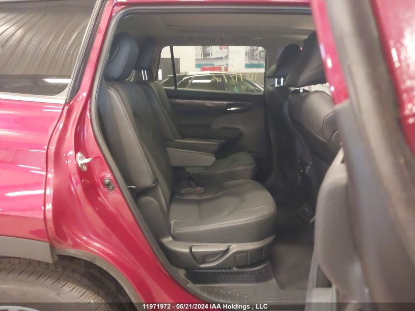 2023 Toyota Highlander Hybrid Limited/Hybrid Platinum VIN: 5TDEBRCH3PS131453 Lot: 11971972