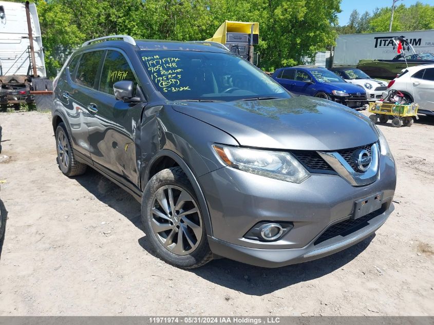 2015 Nissan Rogue VIN: 5N1AT2MV1FC908148 Lot: 11971974