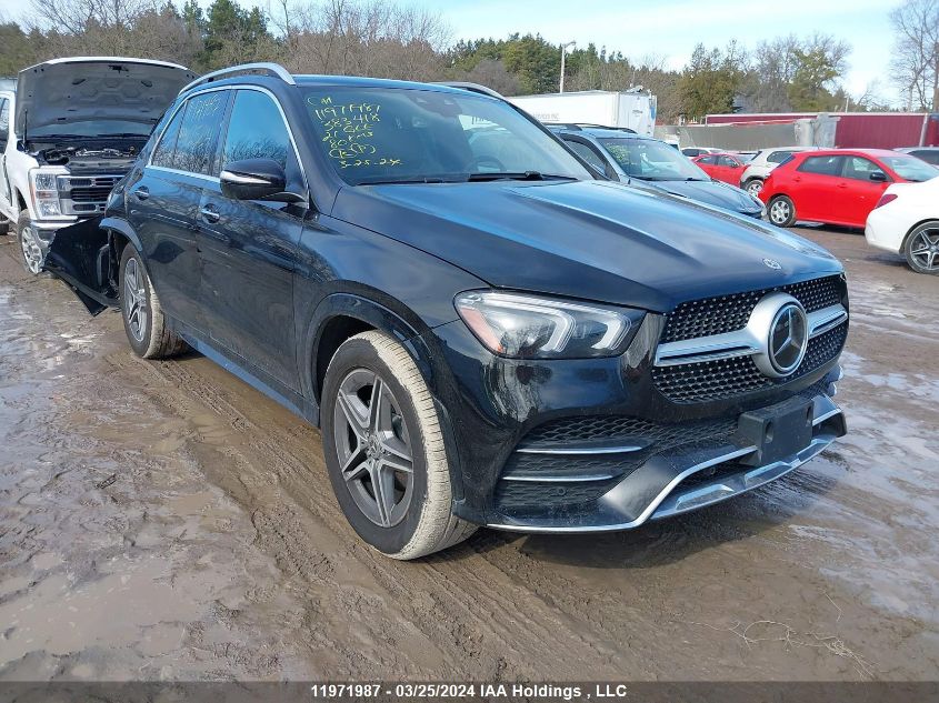 2021 Mercedes-Benz Gle VIN: 4JGFB4KBXMA383418 Lot: 11971987