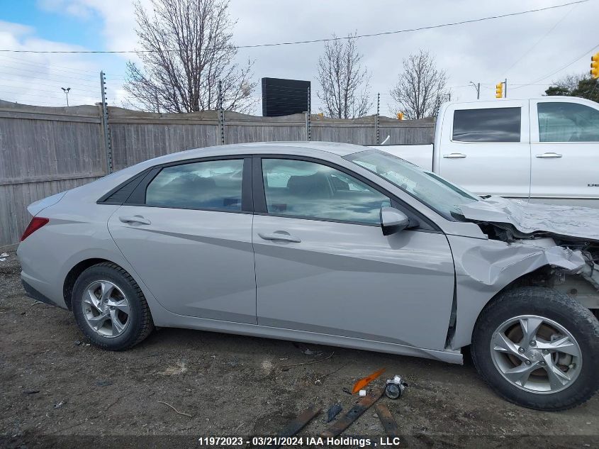 2022 Hyundai Elantra Essential Ivt With Hyundai Smartsense Package VIN: KMHLM4AG5NU301279 Lot: 39240345