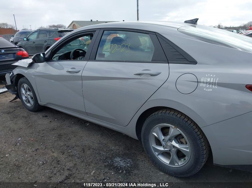 2022 Hyundai Elantra Essential Ivt With Hyundai Smartsense Package VIN: KMHLM4AG5NU301279 Lot: 39240345