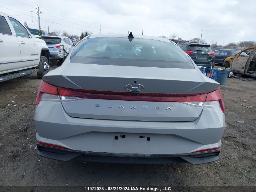 2022 Hyundai Elantra Essential Ivt With Hyundai Smartsense Package VIN: KMHLM4AG5NU301279 Lot: 39240345
