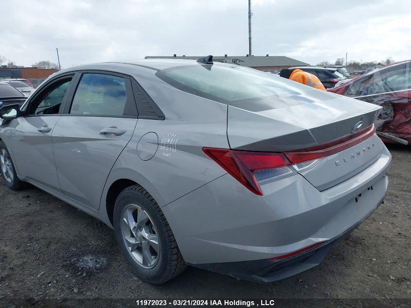 2022 Hyundai Elantra Essential Ivt With Hyundai Smartsense Package VIN: KMHLM4AG5NU301279 Lot: 39240345