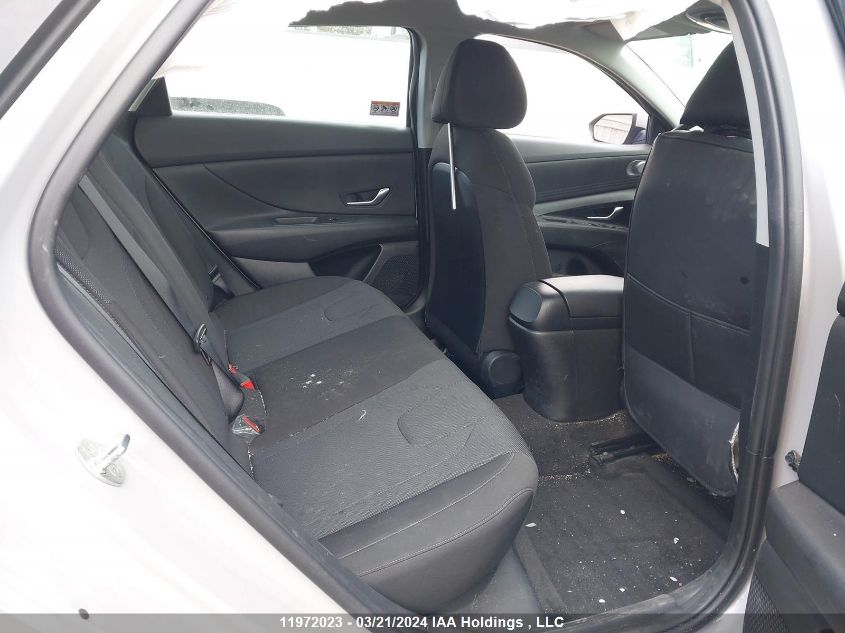 2022 Hyundai Elantra Essential Ivt With Hyundai Smartsense Package VIN: KMHLM4AG5NU301279 Lot: 39240345