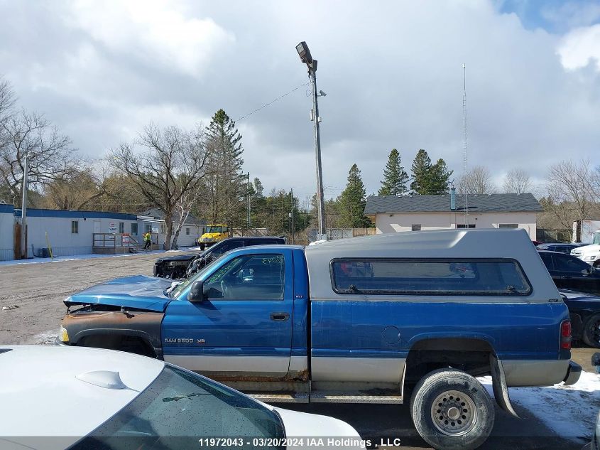 2002 Dodge Ram 2500 VIN: 3B7KF26Z72M247346 Lot: 11972043