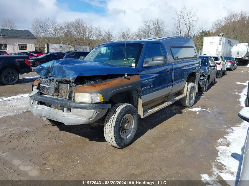 2002 Dodge Ram 2500 VIN: 3B7KF26Z72M247346 Lot: 11972043