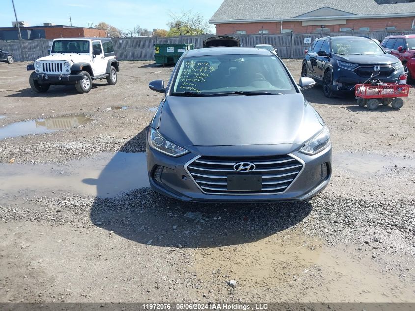 2017 Hyundai Elantra VIN: KMHD84LF5HU110897 Lot: 11972076