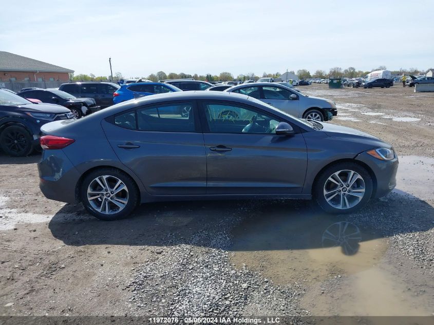 2017 Hyundai Elantra VIN: KMHD84LF5HU110897 Lot: 11972076