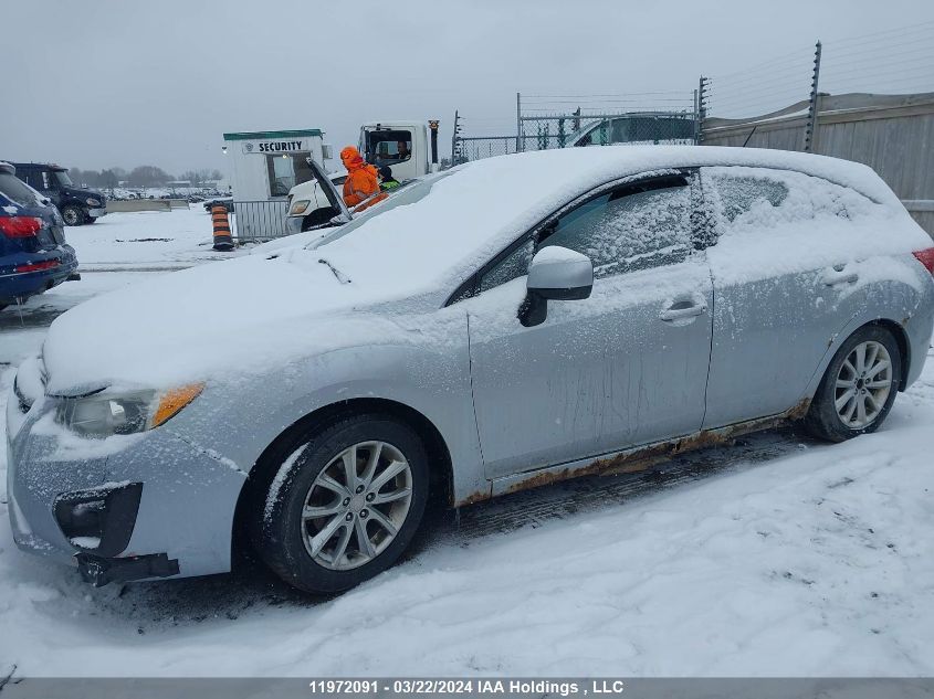 2012 Subaru Impreza VIN: JF1GPAC69CH204811 Lot: 11972091