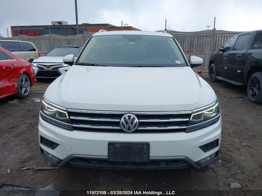 2018 Volkswagen Tiguan VIN: 3VV4B7AX4JM112848 Lot: 39237800