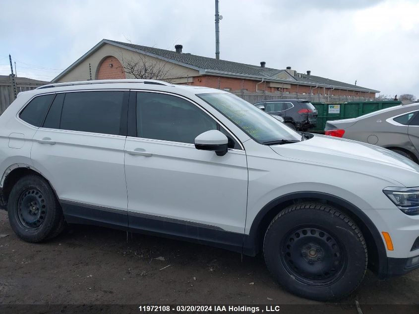 2018 Volkswagen Tiguan VIN: 3VV4B7AX4JM112848 Lot: 39237800