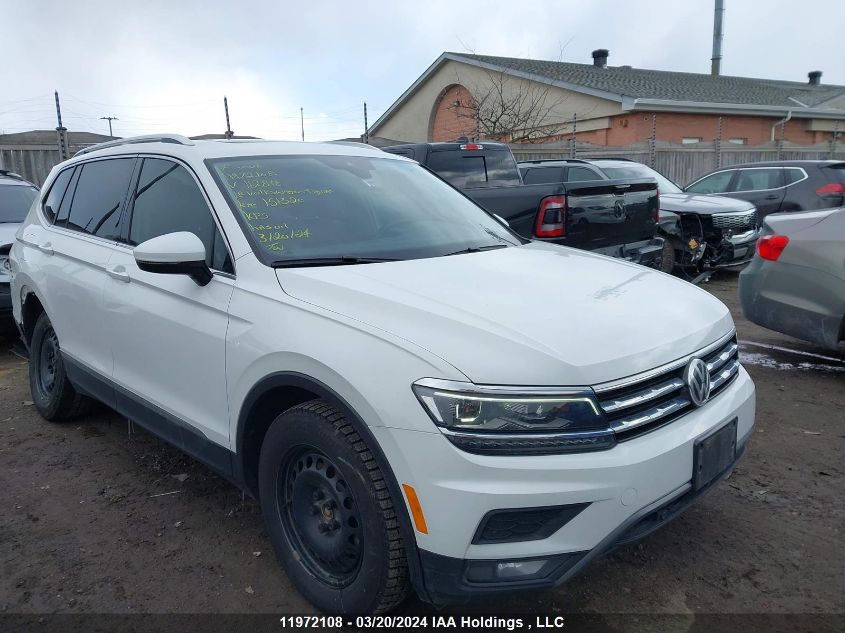 2018 Volkswagen Tiguan VIN: 3VV4B7AX4JM112848 Lot: 39237800