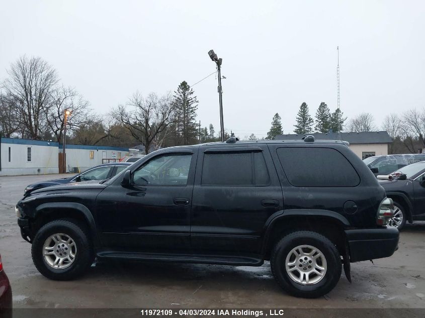 2003 Dodge Durango VIN: 1D8HS58N73F567741 Lot: 11972109