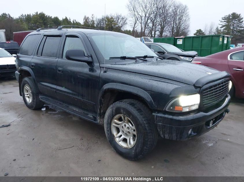 2003 Dodge Durango VIN: 1D8HS58N73F567741 Lot: 11972109