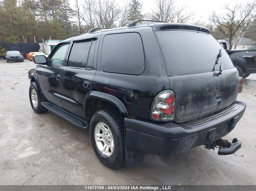 2003 Dodge Durango VIN: 1D8HS58N73F567741 Lot: 11972109