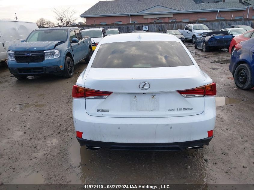 2018 Lexus Is 300 300 VIN: JTHC81D25J5031836 Lot: 11972110