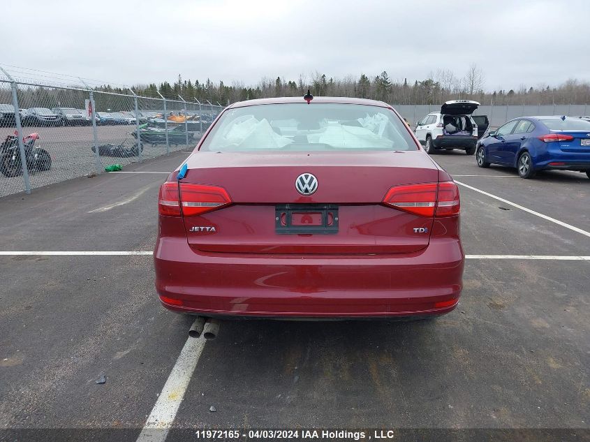 2015 Volkswagen Jetta Sedan VIN: 3VW3A7AJ8FM336279 Lot: 11972165