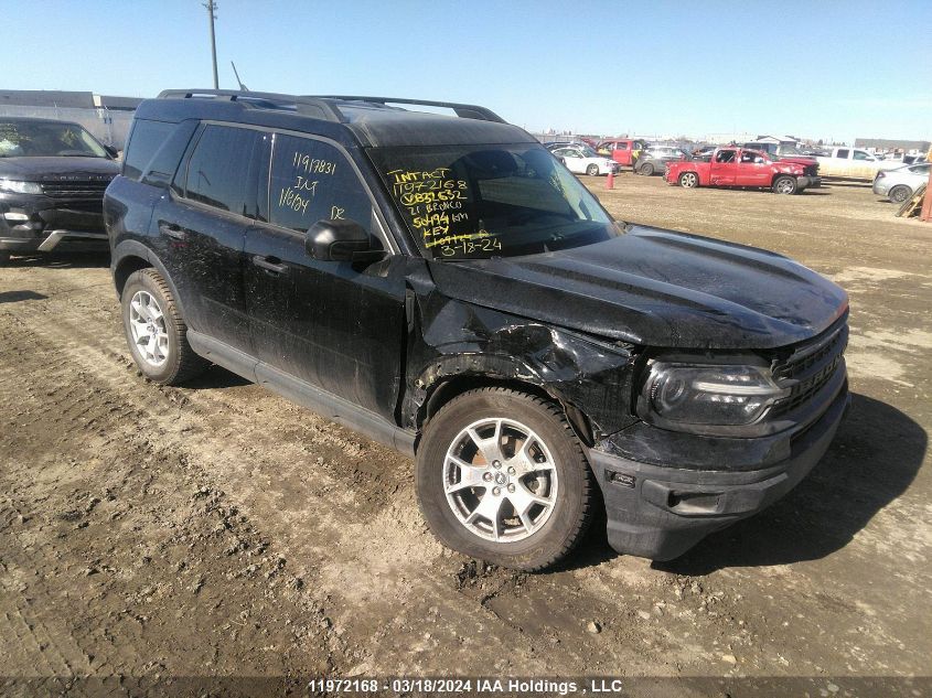 2021 Ford Bronco Sport VIN: 3FMCR9A6XMRB32632 Lot: 11972168