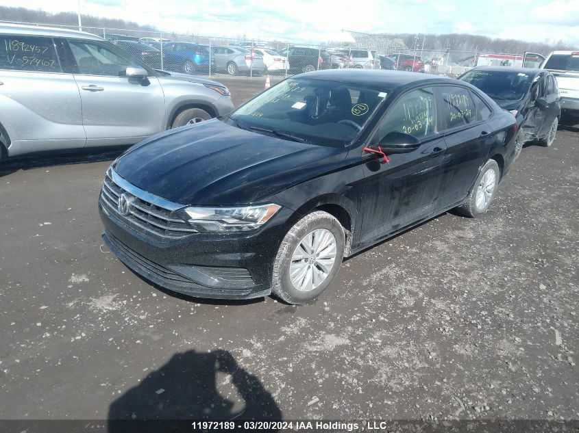 2019 Volkswagen Jetta VIN: 3VWC57BU3KM165268 Lot: 11972189