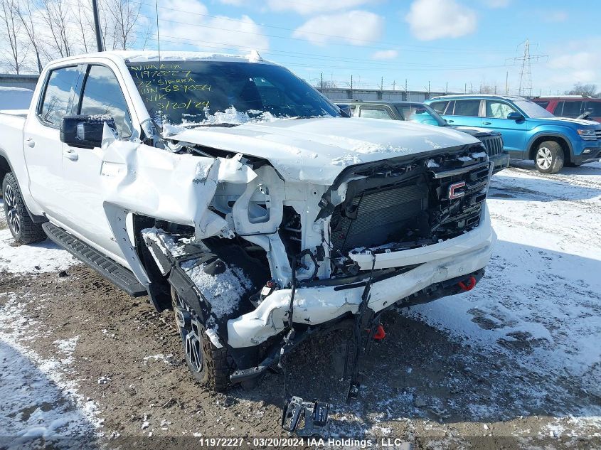 2022 GMC Sierra 1500 VIN: 1GTPUEEL8NZ639054 Lot: 11972227