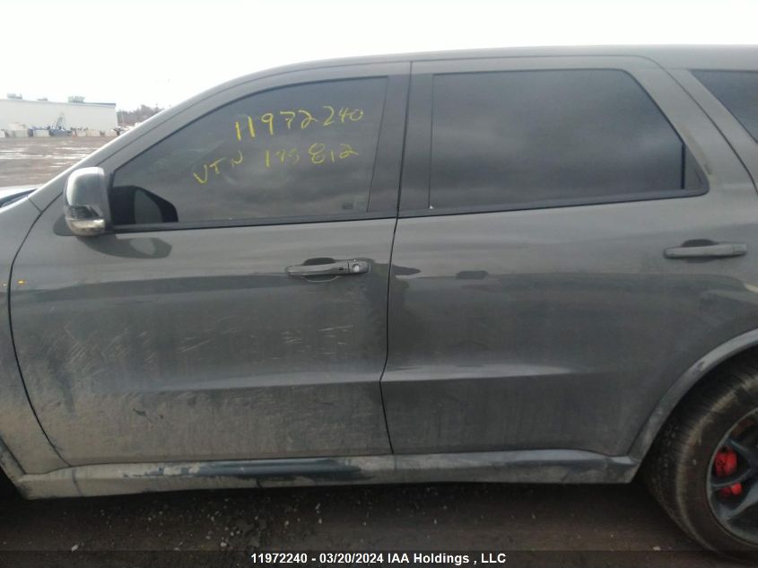 2022 Dodge Durango Srt 392 VIN: 1C4SDJGJ3NC195812 Lot: 11972240