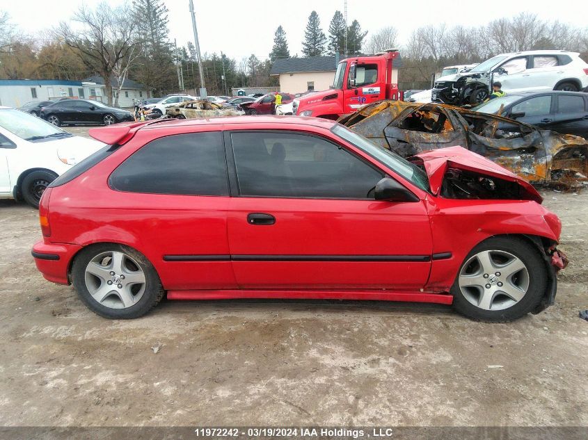 1998 Honda Civic VIN: 2HGEJ6320WH005160 Lot: 11972242