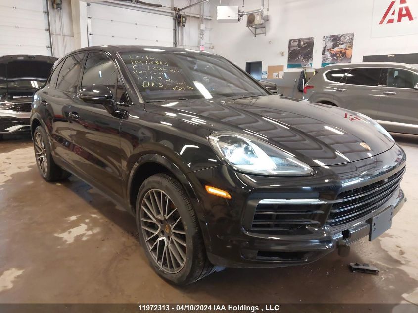 2021 Porsche Cayenne VIN: WP1AA2AY6MDA09722 Lot: 11972313