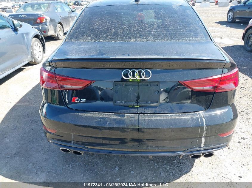 2019 Audi S3 VIN: WAUF1GFFXK1026983 Lot: 11972341