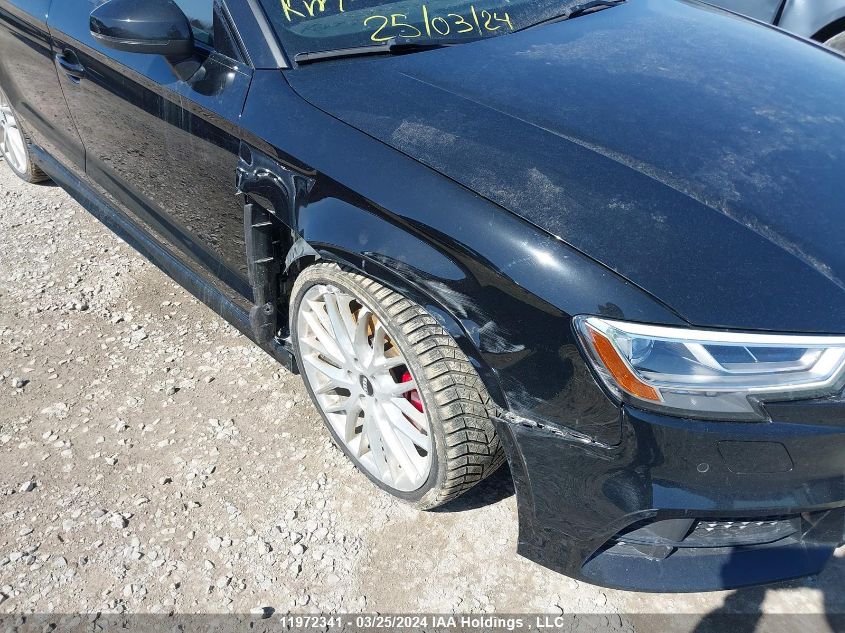 2019 Audi S3 VIN: WAUF1GFFXK1026983 Lot: 11972341