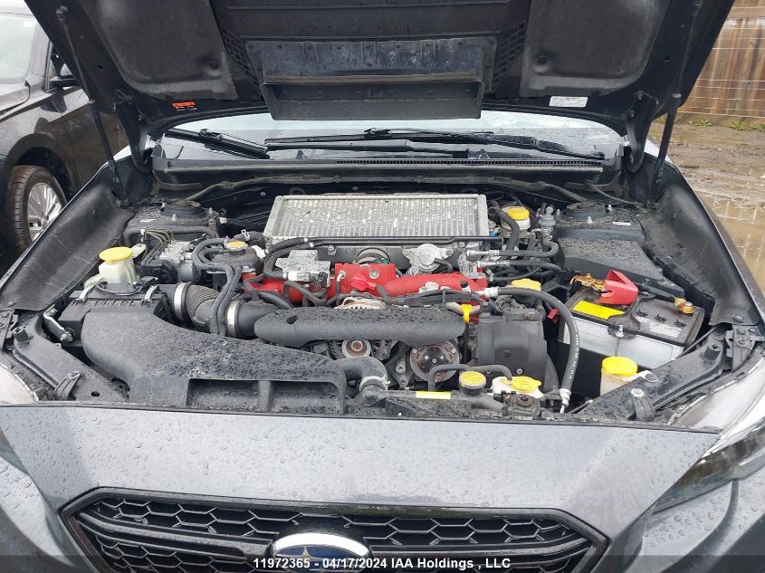 2021 Subaru Wrx VIN: JF1VA2W66M9812940 Lot: 11972365