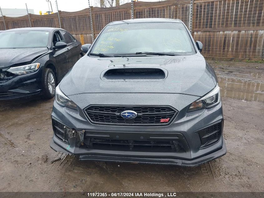 2021 Subaru Wrx VIN: JF1VA2W66M9812940 Lot: 11972365