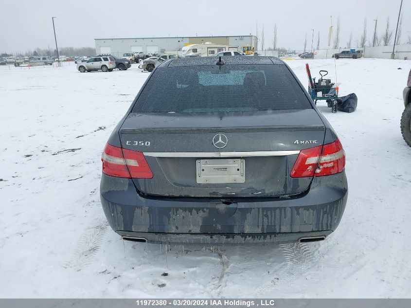 2011 Mercedes-Benz E-Class VIN: WDDHF8HB7BA514811 Lot: 11972380