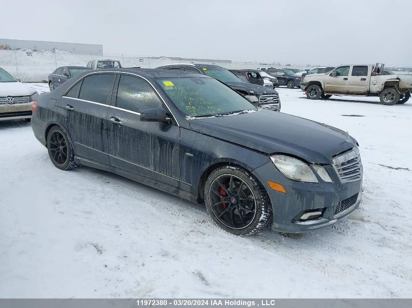 2011 Mercedes-Benz E-Class VIN: WDDHF8HB7BA514811 Lot: 11972380