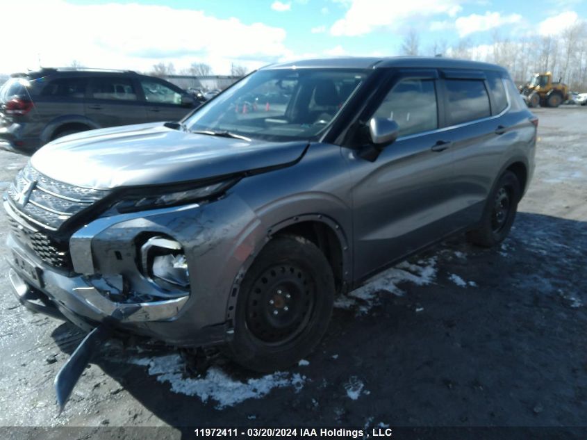 2022 Mitsubishi Outlander VIN: JA4J4TA88NZ602186 Lot: 11972411