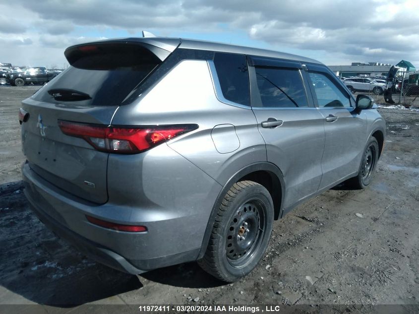 2022 Mitsubishi Outlander VIN: JA4J4TA88NZ602186 Lot: 11972411