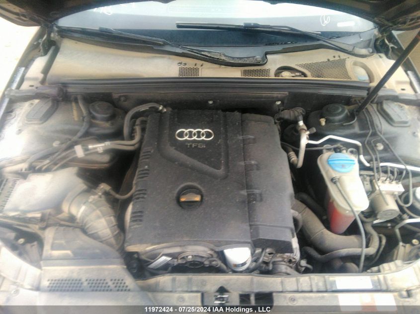 2010 Audi A4 Premium Plus VIN: WAUFFCFL6AN052536 Lot: 11972424