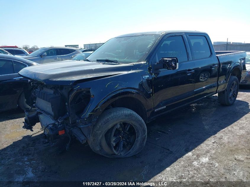 2023 Ford F-150 Lariat VIN: 1FTFW1ED8PFC44867 Lot: 11972427